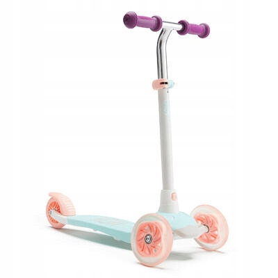  Oxelo Scooter B1 500 für Kinder V2 Weiß Rosa Grün