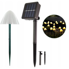  Solarlampe, weiß, 20 cm, 12 Stk.