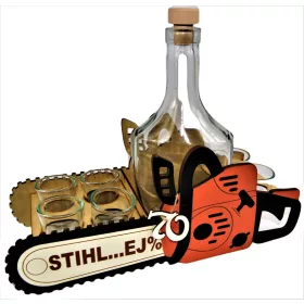  Lustiges Geschenk zum 70. Geburtstag mit Motorsäge