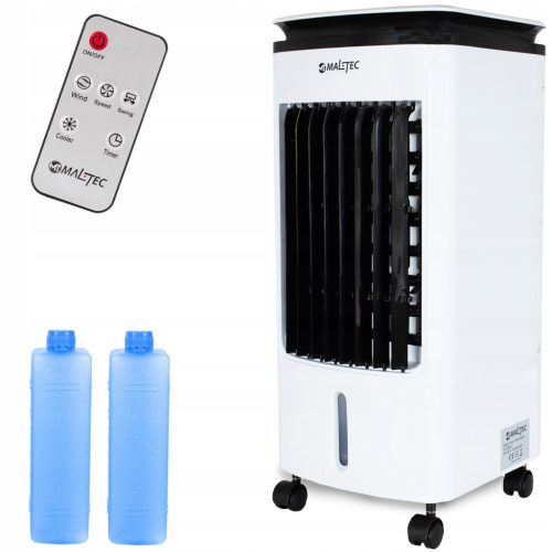 MalTec CC2000M Klimagerät 80 W + KÜHLEINSATZ FÜR WASSER-KLIMAGERÄT 2er SET
