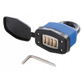  Silverline-Vorhängeschloss mit Kombinationsbügel