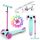 Kidwell HUBAUNO01A3 Dreiradroller Pink, Grün