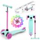  Kidwell HUBAUNO01A3 Dreiradroller Pink, Grün