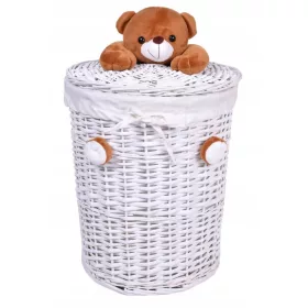  Gockowiak Spielzeugkorb 40 l 36 x 43 x 34 cm weiß