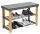 Schuhschrank mit Sitz Gockowiak 68,5 x 45 x 28 cm Grautöne