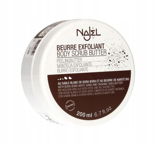  NAJEL PEELING KÖRPERBUTTER MIT MEERSALZ 200 ml