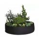  Perfectlife Blumentopf 127 cm x 127 x 30 cm, schwarzer Kunststoff