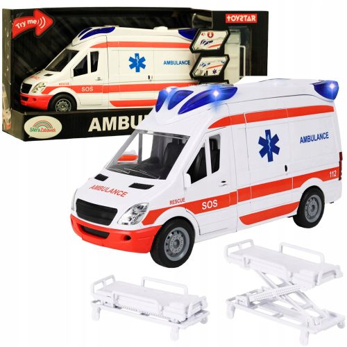  Car Ambulance Ambulance Effects Spiel leuchtet auf