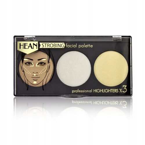  Gepresste Highlighter-Palette Hean Strobing Palette Farbmischung 10,5 g