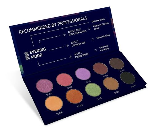  Affect Evening Mood Gepresste Lidschatten-Palette 10 x 2,5 g