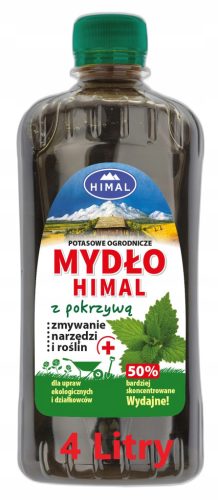 Himal Gärtnerseife mit Brennnessel - Natürliches Potasche-Seife für Pflanzenschutz