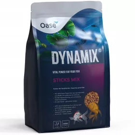  Oase DynaMix Sticks Mix 8L Futter für Teichfische