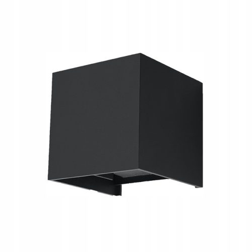  Schwarze Gartenwandleuchte von Sollux Lighting mit integrierter 6-W-LED-Quelle