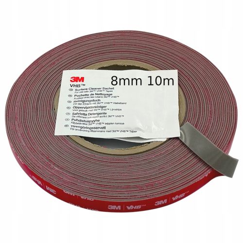 3M doppelseitiges Klebeband 8 mm x 10 m