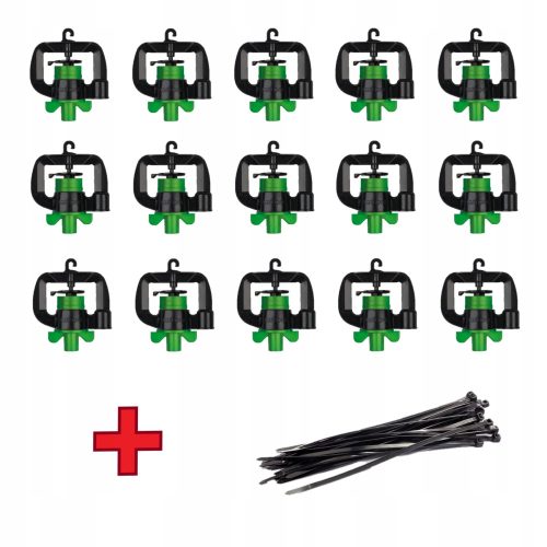  360°-Rotations-Mikrosprinkler-KIT, Durchfluss 90 l/h