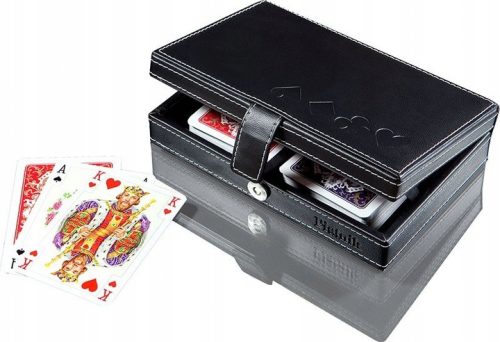  Piatnik Lux-Karten in einer Kunstlederbox