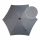  Bomix Kinderwagenschirm, 70 cm, Silber