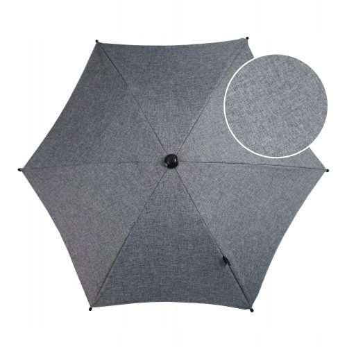  Bomix Kinderwagenschirm, 70 cm, Silber