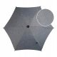  Bomix Kinderwagenschirm, 70 cm, Silber