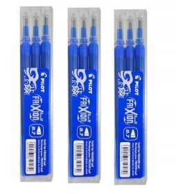  PILOT Frixion-Einsatz 0,7 Blau 9 Stk