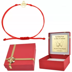  Goldarmband an einer Schnur Angel Angel Pr.585