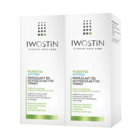   IWOSTIN Purritin Rehydrin - Feuchtigkeitsspendendes Reinigungsgel für trockene Haut, 150 ml