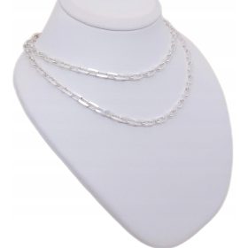  Silberne Herrenkette 50cm 3mm Ankier Silber 925