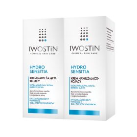   IWOSTIN Hydro Sensitia Beruhigende Feuchtigkeitscreme für trockene und sensible Haut 150 ml
