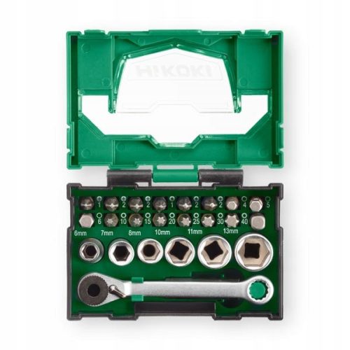  HiKOKI BOX I Bit-/Steckschlüsselsatz 24-tlg