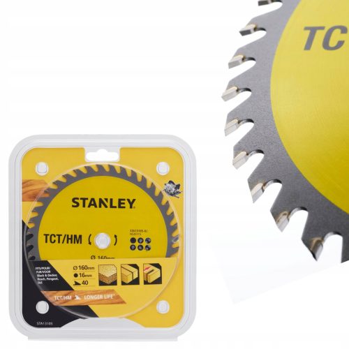  Kreissäge holz hartmetalle tct/hm 160 MM Stanley