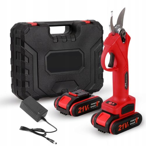  ELEKTRISCHE GRUNDSCHERE 21V MIT 2 BATTERIEN