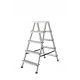 Drabest Leiter 3,02 m Aluminium bis 125 kg