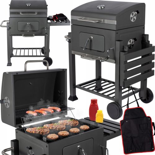 Holzkohlegrill - MalTec Holzkohlegrill 57,5 x 42 cm