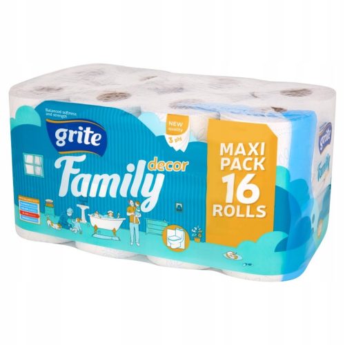 Klopapier Grite geruchloses Toilettenpapier 16 Stk.