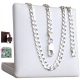  Herren-Silberkette, WIDE ARMOR, 925er Silber (als GESCHENK)