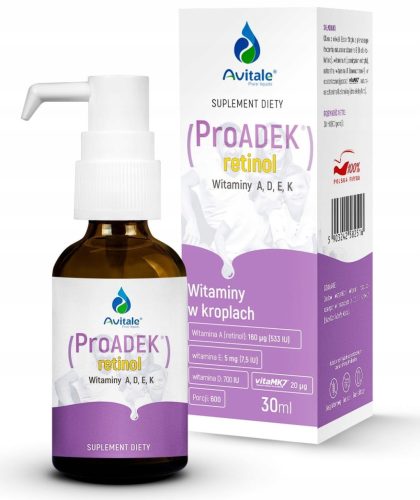 Avitale ProADEK Retinol 30 ml – Hochwertige Vitamin-Komplex Tropfen