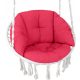  STORK'S NEST SCHAUKELKISSEN BOHO POLEN - Himbeere