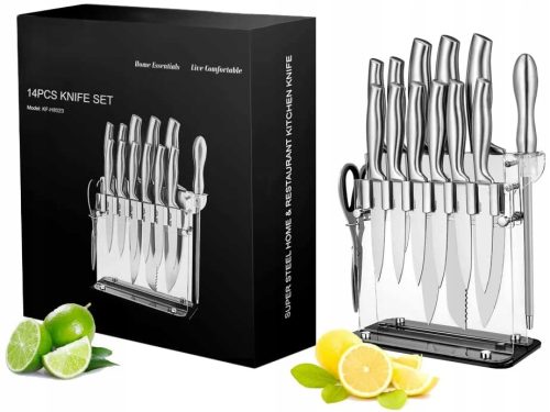Küchenmesser-Sets Messerset im Deik-Block, 6 oder mehr Stück.
