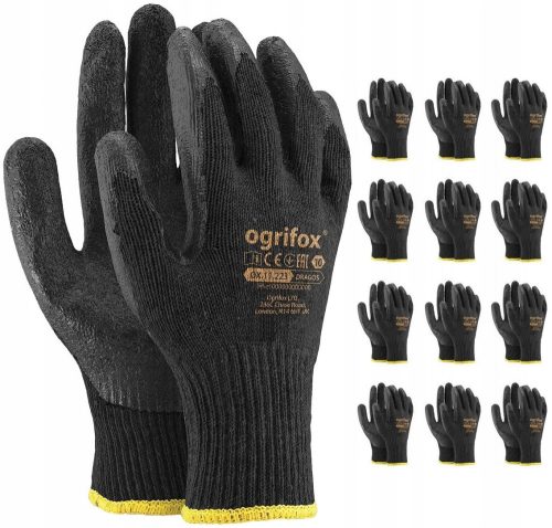 Ogrifox Ox-Dragos BB Handschuhe Größe 10 - XL 12 Paar