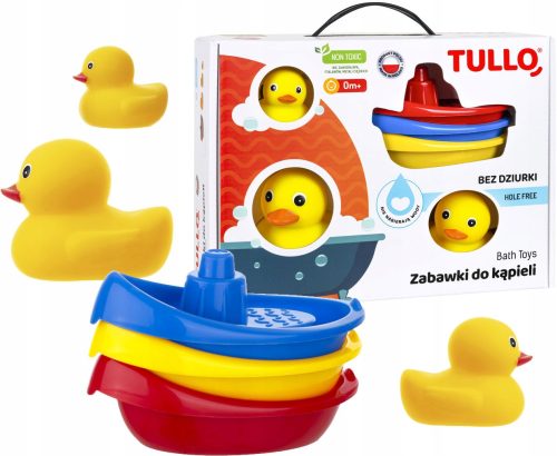 TULLO BADESPIELZEUG 6ER-SET OHNE LÖCHER