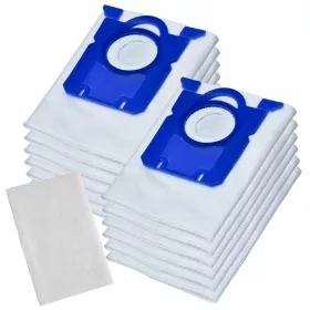    Profi&Home ASH-E5/PH5SP synthetische Staubsaugerbeutel 12 Stk. + Asahi Einlassfilter