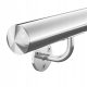 Wandgeländer aus Edelstahl, 300 cm, poliert, TÜV