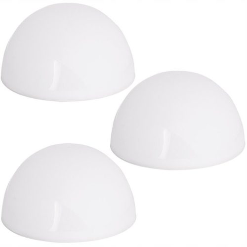  Monzana eingebettete Solarlampe, weiß, 9,8 cm, 3 Stk.
