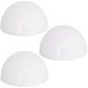  Monzana eingebettete Solarlampe, weiß, 9,8 cm, 3 Stk.