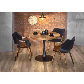  Runder Tisch Halmar Tische 100 x 100 x 75 cm Walnuss
