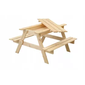  Timbela M010 Kindertisch mit Sandkasten