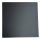 Blatt 85x85cm - halbmattschwarzes ART-METAL