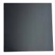 Blatt 85x85cm - halbmattschwarzes ART-METAL