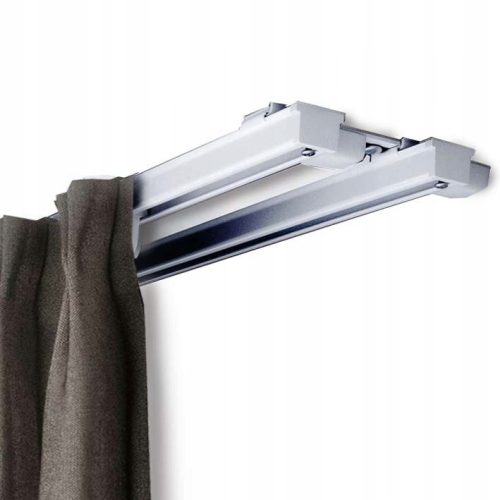 Deckenschienen Cezar PVC-Verbinder 9 x 26, Länge 4 cm, schwarz