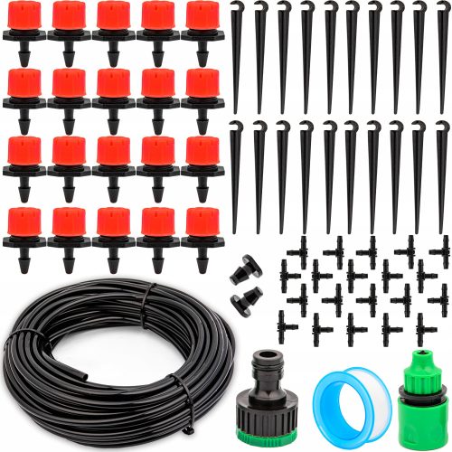  WASSER-BEWÄSSERUNGS-GARTENSCHLAUCH-KIT